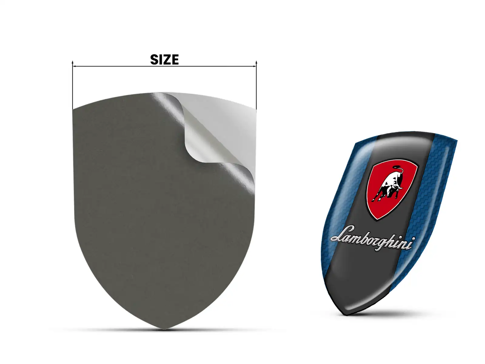 Lamborghini Vinyle Auto Personnalisé Résistant Course Robuste